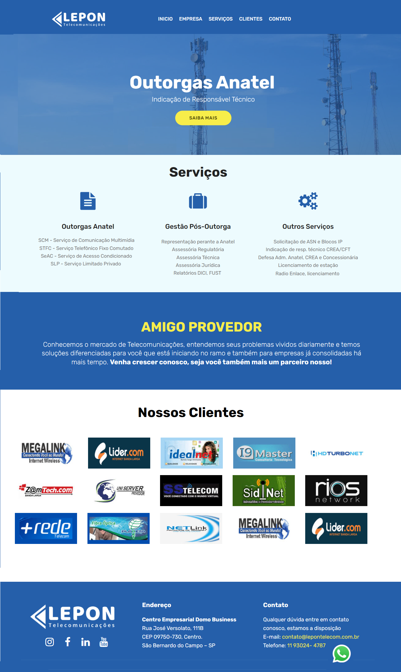 Layout completo
